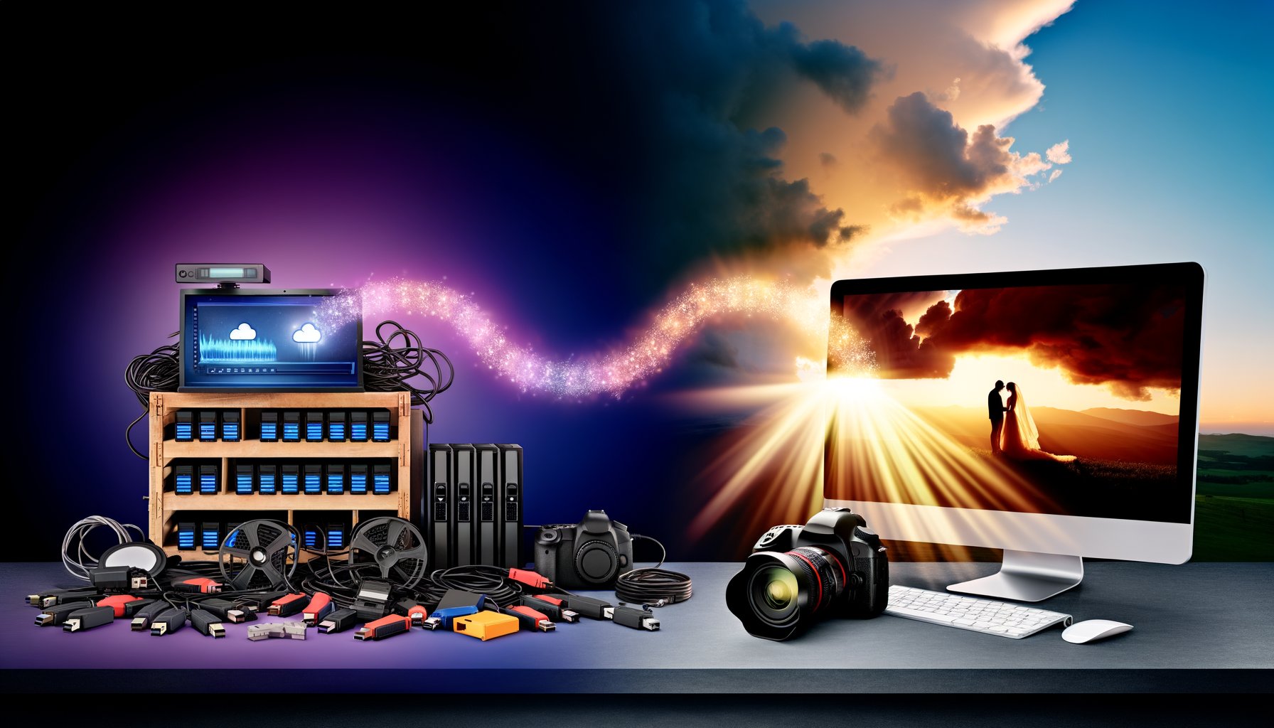 Why Wedding Videographers Are Shifting from USB to Online Delivery